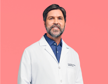 A smiling pharmacist